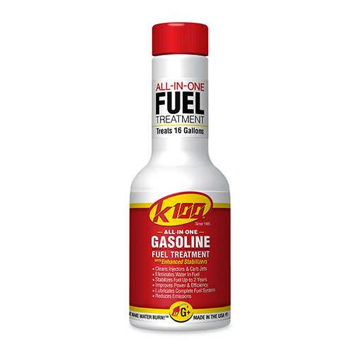 K100 FUEL TREATMENT K1008G K100 Fuel Treatment K100 G+ 8 Oz Bottle K1008G