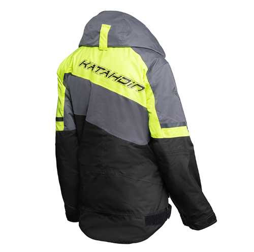 KATAHDIN GEAR 84410302 Katahdin Gear Katahdin Gear Recon Jacket Womens Black/Grey/Pink - X-Small 84410302