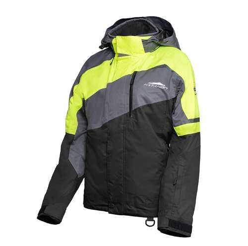 KATAHDIN GEAR 84410304 Katahdin Gear Katahdin Gear Recon Jacket Womens Black/Grey/Pink - X-Small 84410304