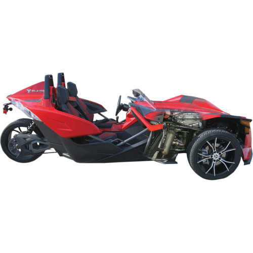 BASSANI XHAUST 6S17 Bassani Xhaust Muffler - Stainless Steel - Slingshot 6S17