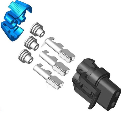 KFI PRODUCTS PF-M280-2 Kfi Products Kfi Plug Female- Wire Harness End Pf-M280-2