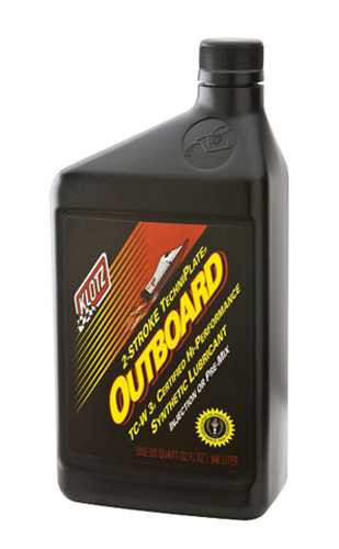 KLOTZ LUBRICANTS KL-332 Klotz Lubricants Klotz Outboard Oil Quart Kl-332