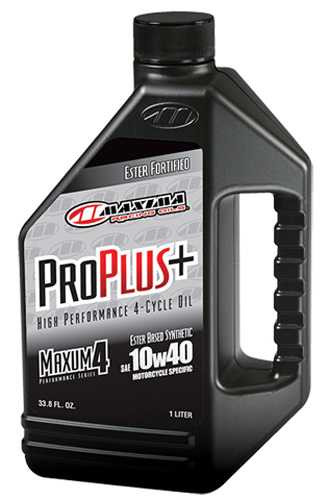 MAXIMA LUBRICANTS 30-02901 Maxima Lubricants Pro Plus+ 10W40 Synthetic Maxum4 Series (1L) 30-02901