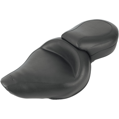 Mustang Vintage Style Seat - Wide - Smooth - Black - Xl 76141