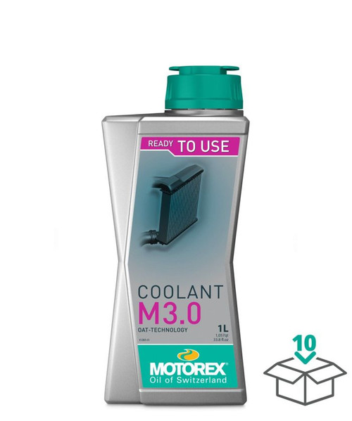Motorex Motorex Coolant M3.0 Ready To Use 1 Liter 308100