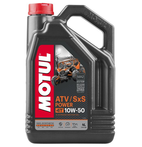 Motul Lubricants Motul - Atv-Sxs Power 4T 10W50 4 Liter 105901