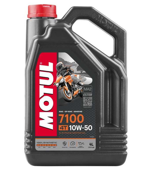 MOTUL LUBRICANTS 104098 Motul Lubricants Motul - 7100 10W50 4T 4 Liter 104098