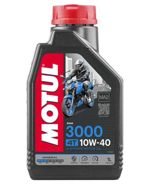 Motul Lubricants Motul - 3000 10W40 4T 1 Liter 107672