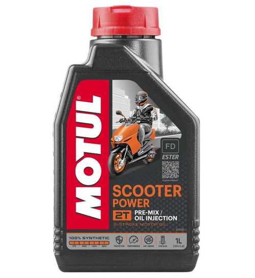 MOTUL LUBRICANTS 105881 Motul Lubricants Motul - Scooter Power 2T 1 Liter 105881