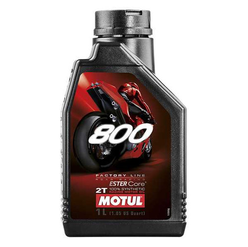 MOTUL LUBRICANTS 104041 Motul Lubricants Motul - 800 2T Fl Road Racing 1 Liter 104041