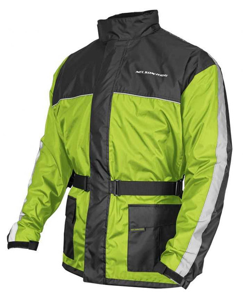 NELSON RIGG SSJ-HVY-03-LG Nelson Rigg Solo Storm Jacket Hi-Vis Yellow/Black Sm Ssj-Hvy-03-Lg