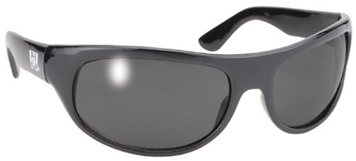 Pacific Coast Sunglasses Pacific Coast Wrap Sunglasses - Black Frame / Smoke Lens 207