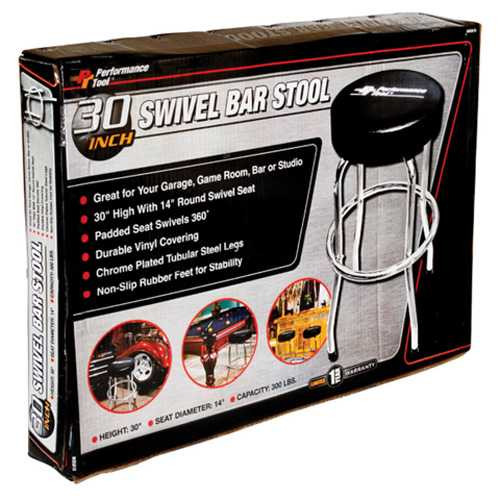 PERFORMANCE TOOL W85010 Performance Tool Performance Tool'S Swivel Bar Stool Seat W85010