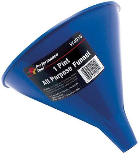 PERFORMANCE TOOL W4015 Performance Tool All Purpose Funnel 1 Pt. W4015