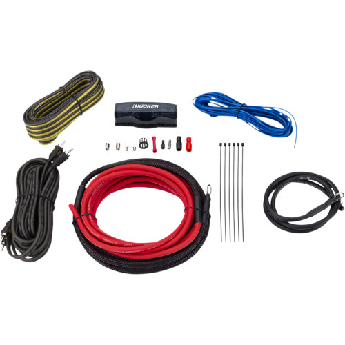 Kicker Amp Install Kit - 8 Gauge 47Vk8 Kicker Amp Install Kit - 8 Gauge 47Vk8