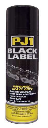 PJ1 CHEMICALS 1-06A Pj1 Chemicals Pj1 Heavy Duty Black Label Chain Lube 5Oz. 1-06A