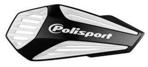 POLISPORT 8308400001 Polisport Polisport Mx Air Handguard Black / White 8308400001
