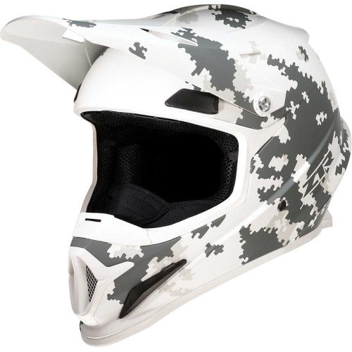 Z1R 0120-0718 Z1R Rise Snow Helmet - Digi Camo - White/Gray - 3Xl