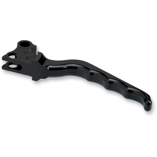 Joker Machine Clutch Lever - Grooved - Black 03-31Blk