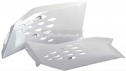 POLISPORT 8412400031 Polisport Radiator Scoops Ktm 65 Sx White Ktm 8412400031