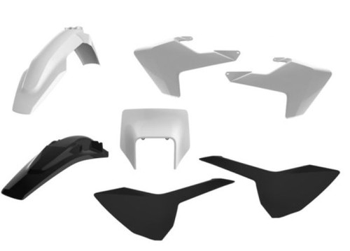 Polisport Polisport Enduro Kit White/Black 90896