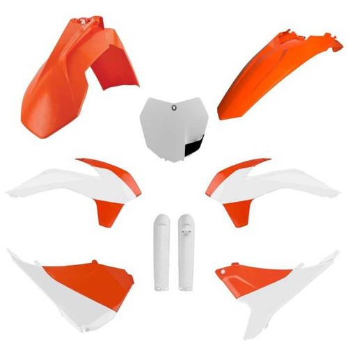 POLISPORT 91447 Polisport Polisport Replica Plastic Kit Full Kit Ktm Oem Color 91447