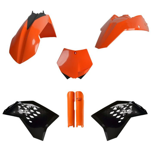 Polisport Polisport Replica Plastic Kit Full Kit Ktm Oem Color 91561
