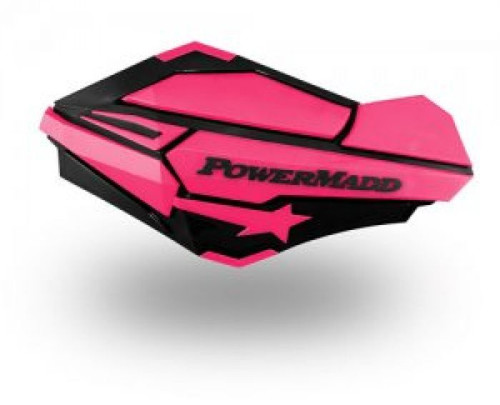 Powermadd Sentinel Handguards - Black/Pink 34420