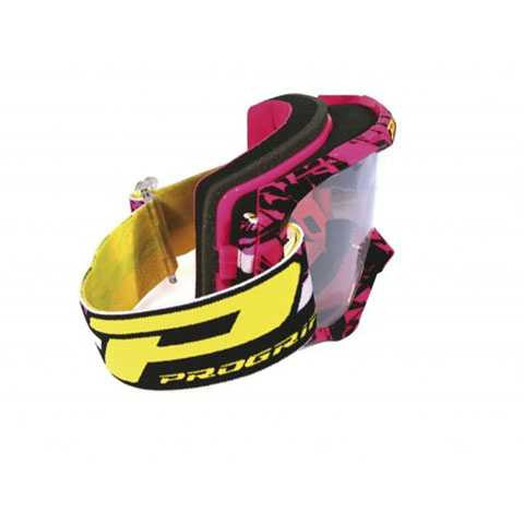 PROGRIP GRIPS & GOGGLES 3450-16FL FUXIA/BLACK Progrip Grips & Goggles Progrip Goggles - 3450 Fluorescent Fushia/Blk 3450-16Fl Fuxia/Black