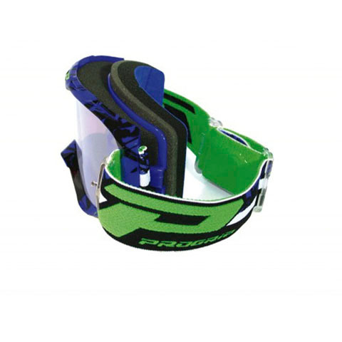 Progrip Grips & Goggles Progrip Goggles - 3450 Fluorescent Lite Blue/Blk 3450-16Flbkbl