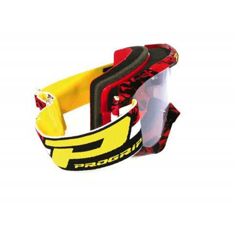 PROGRIP GRIPS & GOGGLES 3450-16FLBKRD Progrip Grips & Goggles Progrip Goggles - 3450 Fluorescent Red/Blk 3450-16Flbkrd