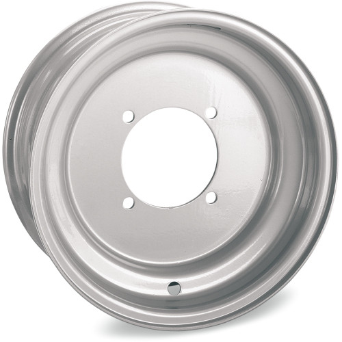 Ams Steel Wheel - Front - Chrome - 10X5 - 4/110 - 2+3 Ams120