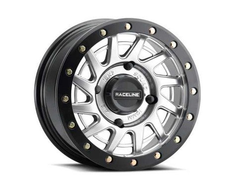 RACELINE WHEELS A12SB-57037+10 Raceline Wheels Raceline Squad Hyper Silver W/ Black Ring 15X7 4X137 +10 A12Sb-57037+10