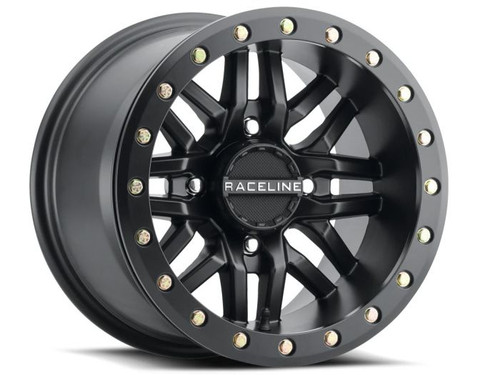 Raceline Wheels Raceline Bl Ryno Black W/Black Ring 15X7 4X156 (5+2) A91B-57056-52