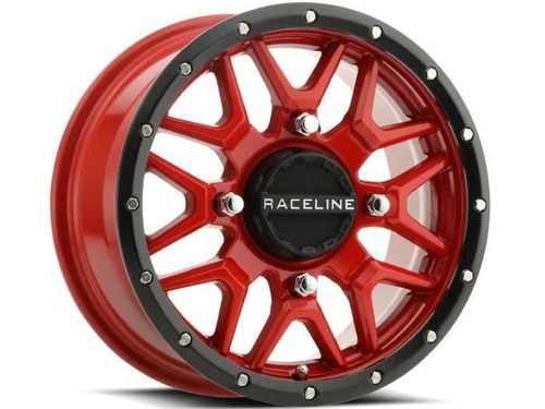 RACELINE WHEELS A94R-47037+10 Raceline Wheels Raceline Krank Red 14X7 4X137 +10Mm A94R-47037+10