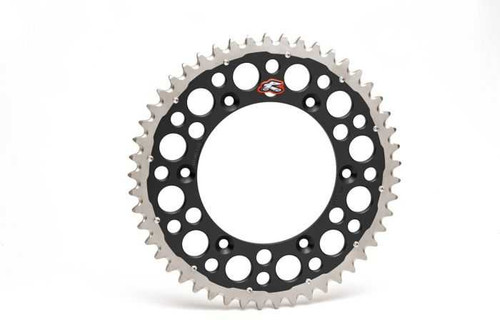 RENTHAL 1230-520-50GPBK Renthal Renthal Twinring Sprocket Black 50T 1230-520-50Gpbk
