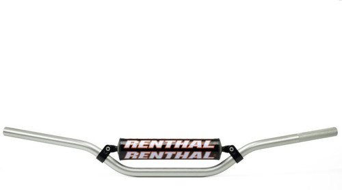 RENTHAL 971-08-SI-01-185 Renthal Renthal 971 7/8" Handlebar Silver - Padded 971-08-Si-01-185