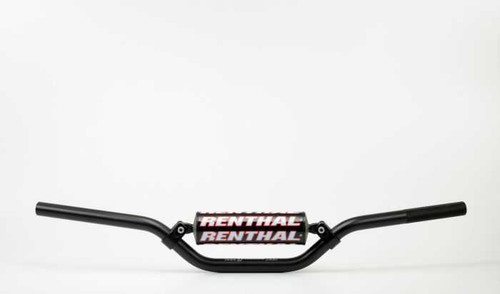 RENTHAL 825-01-BK-04-227 Renthal Renthal 825 7/8" Handlebar Black - Padded 825-01-Bk-04-227
