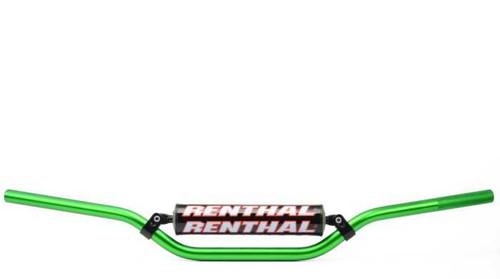 RENTHAL 971-08-GN-01-185 Renthal Renthal 971 7/8" Handlebar Green - Padded 971-08-Gn-01-185