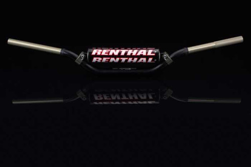RENTHAL 998-01-BK-02-185 Renthal Renthal 998 Reed/Windham Twinwall Black - Padded 998-01-Bk-02-185