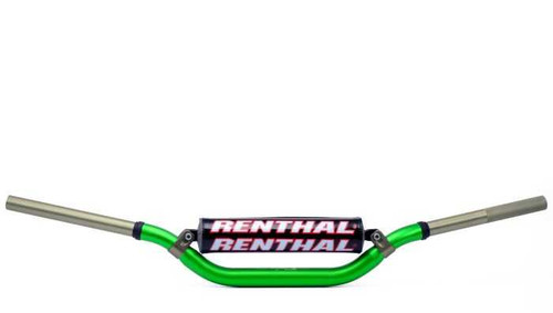 RENTHAL 997-01-GN-02-185 Renthal Renthal 997 Rc / Hon Crf / Kaw Kx/Kxf Twinwall Green - Padded 997-01-Gn-02-185