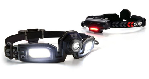 Risk Racing Risk Racing Flexit Headlamp Pro 6.5 650 Lumens Rechargeable 00387
