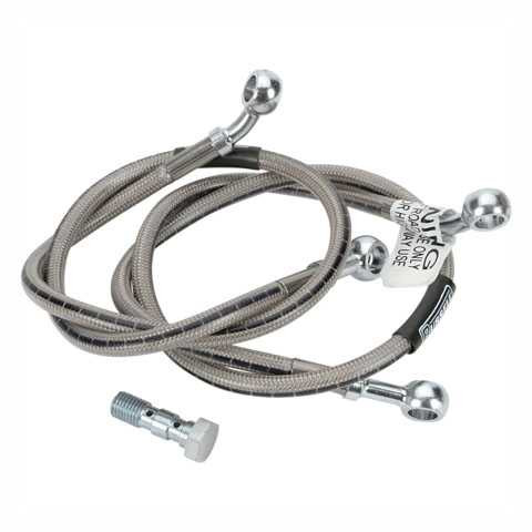 RUSSELL R08317 Russell Kawasaki Front Brake Line Kit 95-03 Zx750 Zx-7 Two-Line Racer R08317