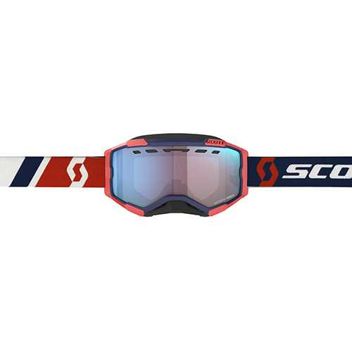 SCOTT 278605-1228347 Scott Scott Fury Snowx Goggle Red/Blue - 'Enh' Blue Chr Lens 278605-1228347