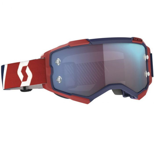 Scott Scott Fury Goggle Red/Blue - Blue Chr Works Lens 272828-1228349