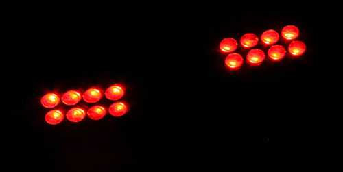 STREET FX LIGHTING 1043913 Street Fx Lighting Street-Fx Red Atv Brake Lights 1043913