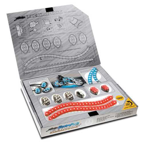 STREET FX LIGHTING 1044653 Street Fx Lighting Street-Fx Epod-Pro Kit-Red-Chrome-M/C 1044653