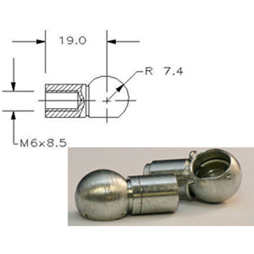 Suspa Trailer Props Clip Retainer For 10Mm St Sock P68-00011C