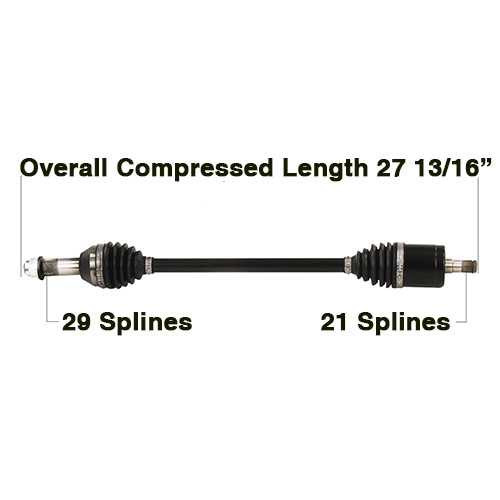 TYTANEUM CAN-6081HD Tytaneum Cv Axle Heavy Duty Replacement Can-Am Can-6081Hd