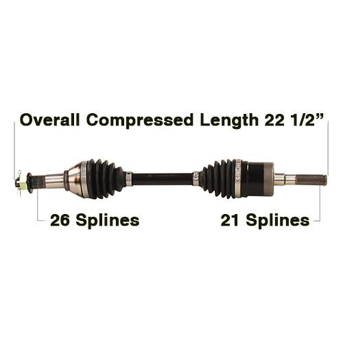 Tytaneum Cv Axle Heavy Duty Replacement Can-Am Can-6090Hd